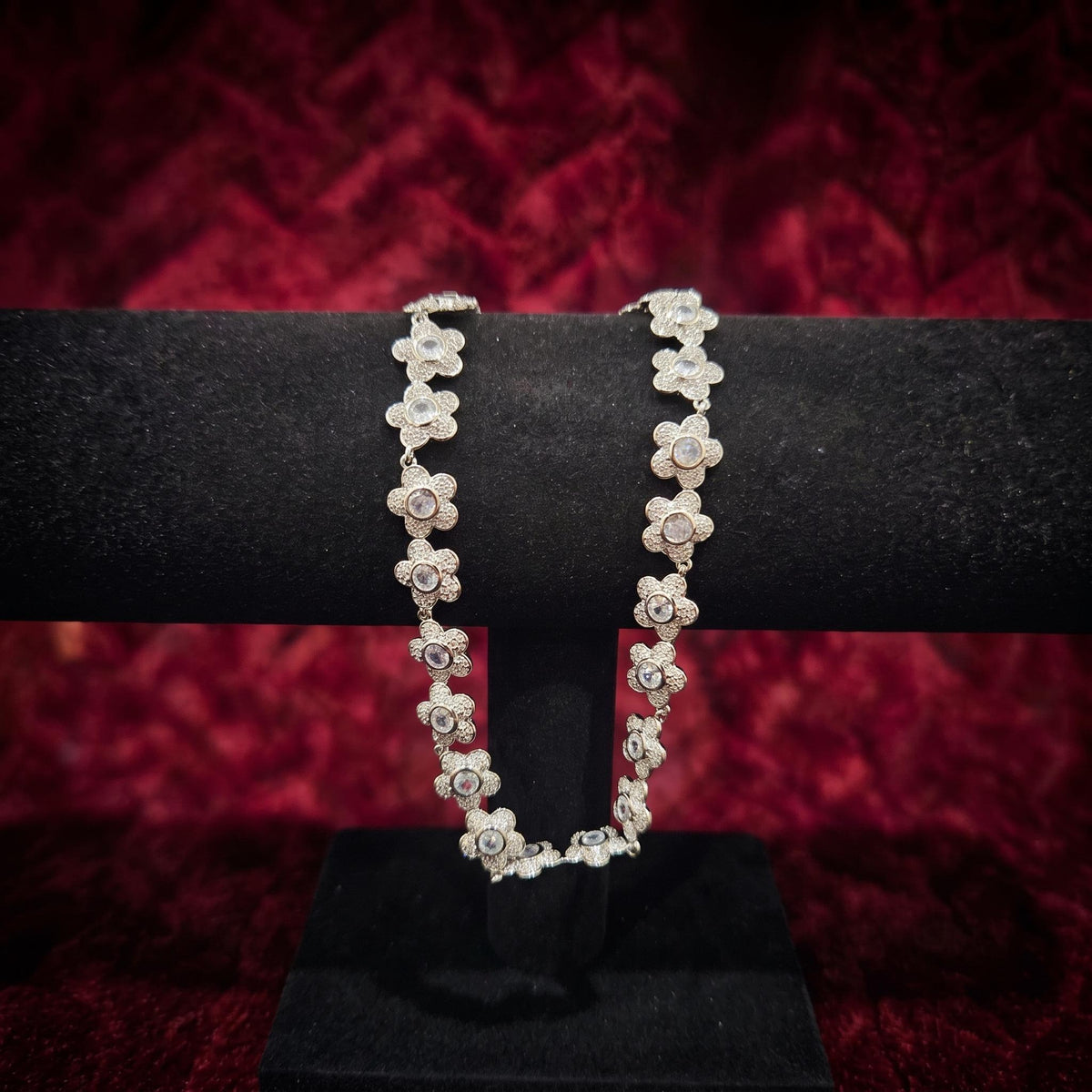 Collar Flores de Hielo
