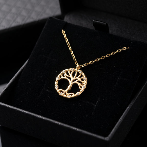 Collar Árbol del Alma - Acero