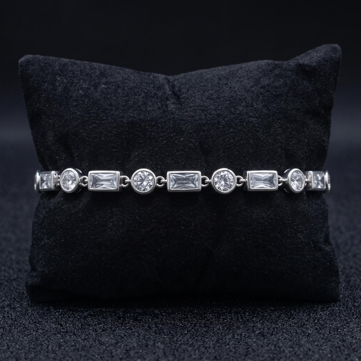 Pulsera Destello Geométrico - Acero