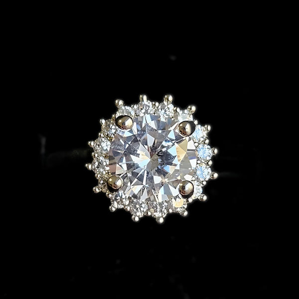 Anillo Sol de Invierno (ajustable) - Acero