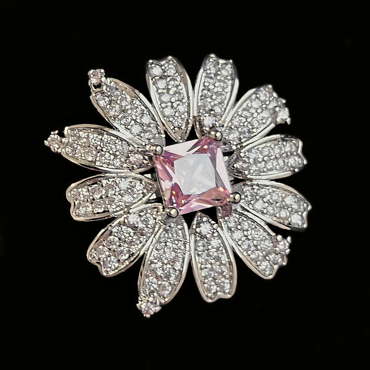 Anillo Primavera Rosa (ajustable)