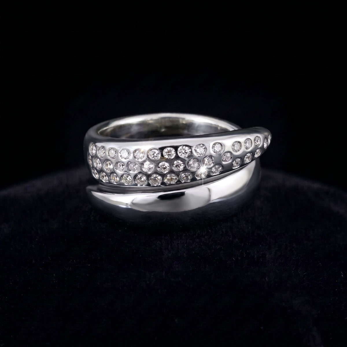 Anillo Escarcha - Acero (NOVEDAD)