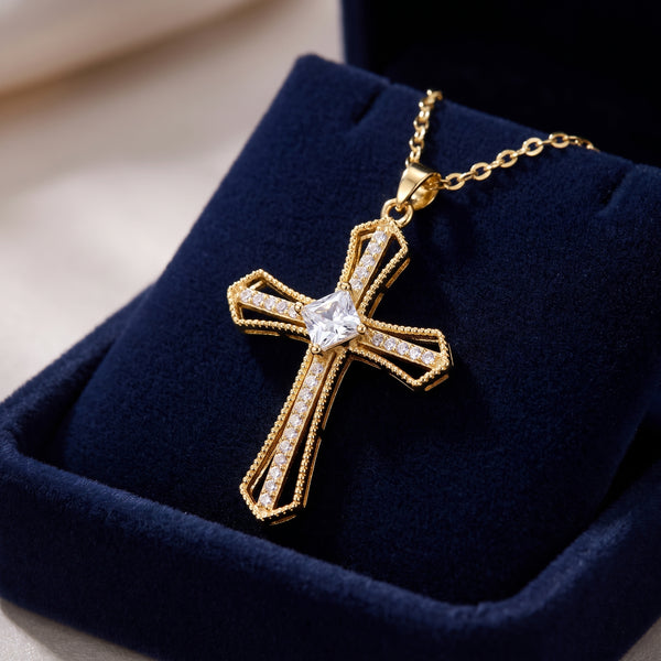 Collar Cruz Real