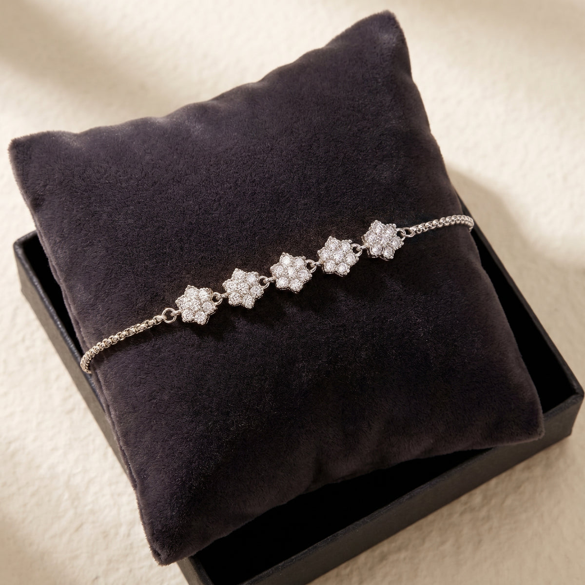 Pulsera Blossom Lux Mini - Acero y acero con baño de oro de 18k