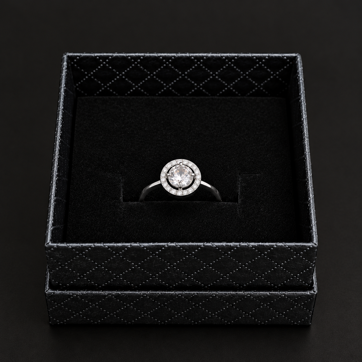 Anillo Lux - Acero con baño de plata / baño de oro de 18k