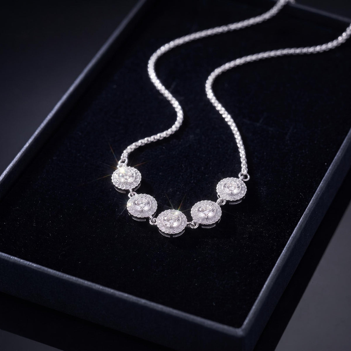 Collar Lux Mini - Acero