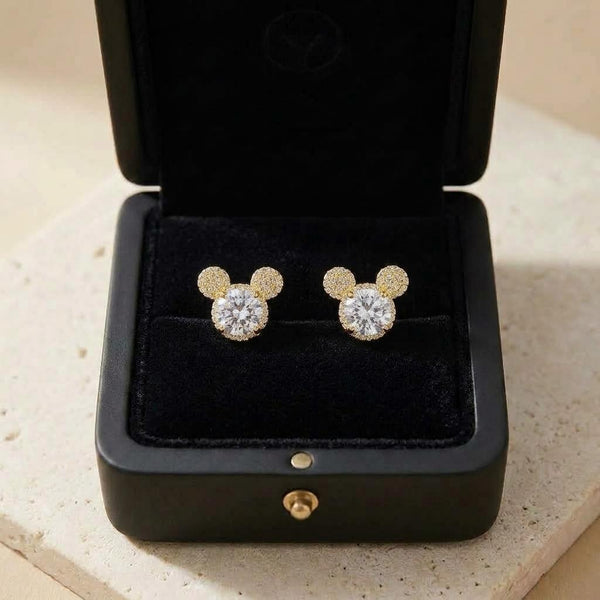 Pendientes Dulce Travesura - Laminado oro 14k - Aguja de plata