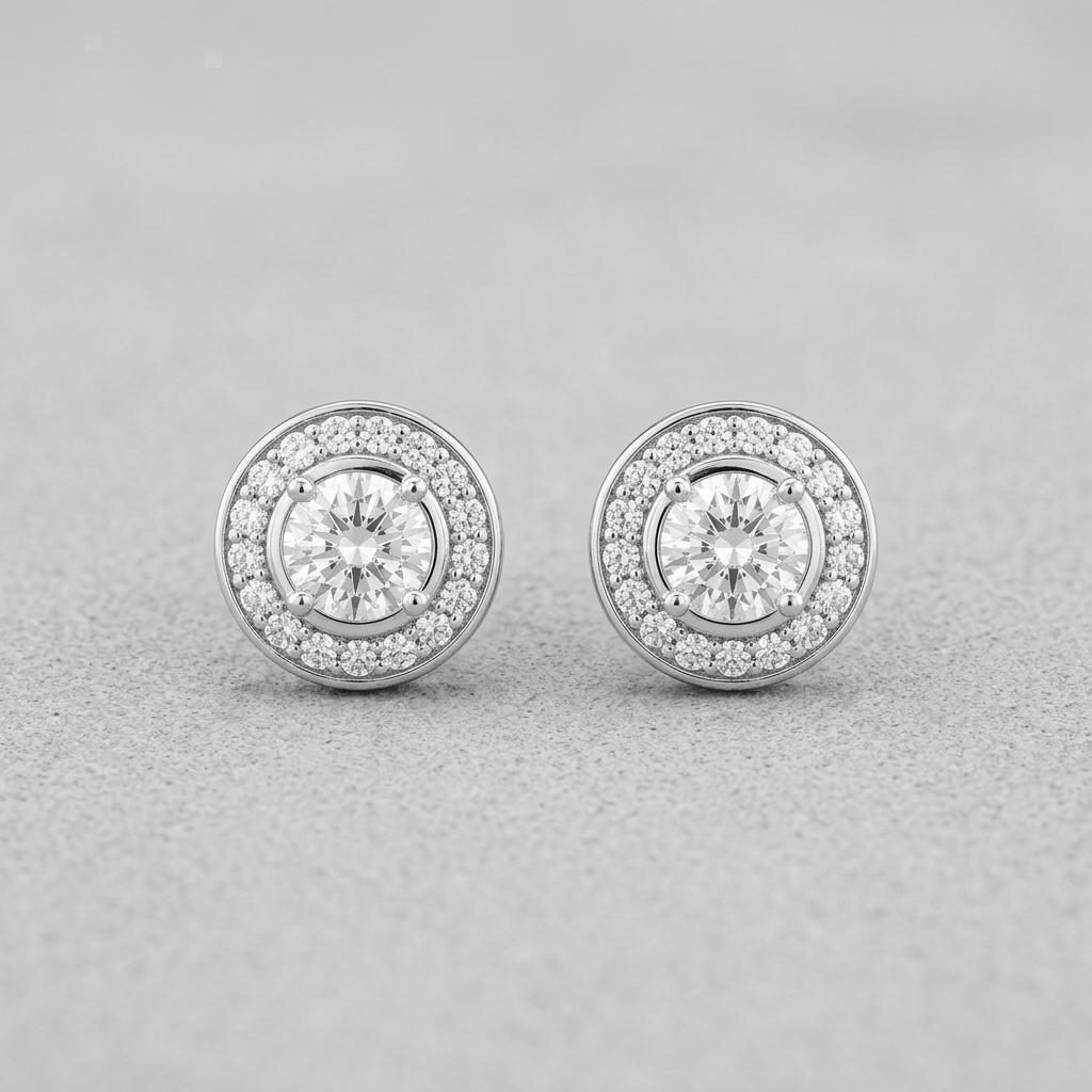 Pendientes Halo Plateados / Dorados