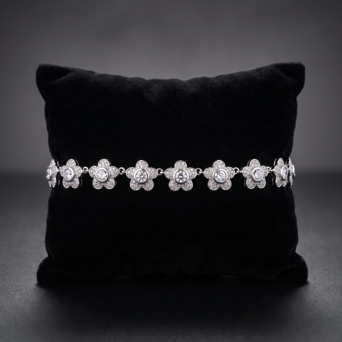 Pulsera Flores de Hielo